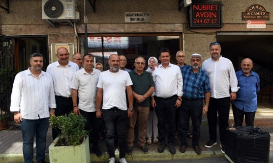Osmangazi Belediye Başkanı Erkan Aydın, Mahalle Ziyaretlerine Devam Ediyor