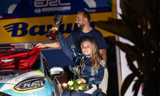 Ralli Pilotu Kübra Denizci Keskin'den Avrupa'da Tarihi Başarı