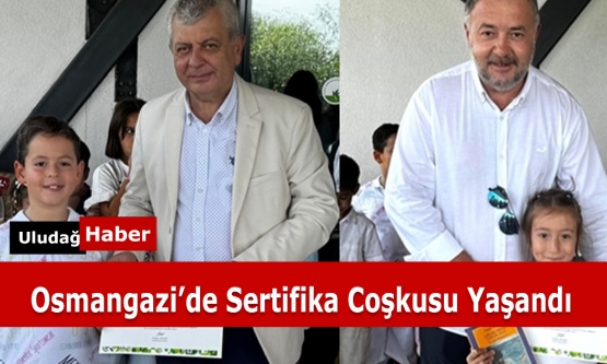 Sertifikalarını Fatih Karayılan ve Mutlu Esendemir'den Aldılar