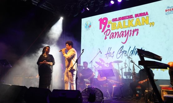 19. Geleneksel Bursa Balkan Panayırı Coşkuyla Kutlandı