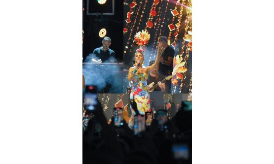 24. İpsala Çeltik Festivali'nde Gülben Ergen Rüzgarı