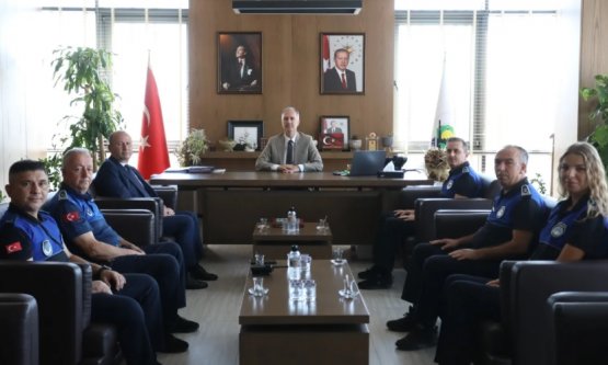 Başkan Alper Taban, Zabıta Haftası'nda Personelle Bir Araya Geldi