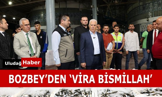 Başkan Mustafa Bozbey, Balıkçılarla Yeni Sezonu Karşıladı