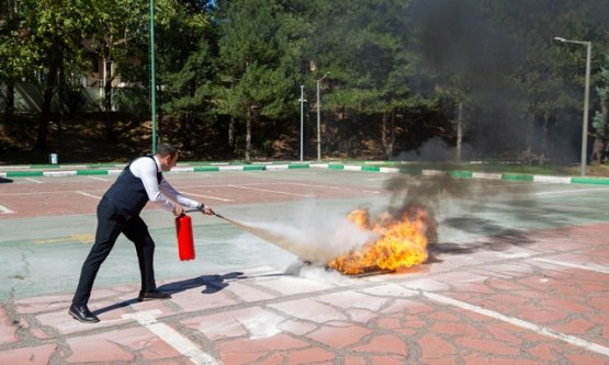 BURFAŞ Tesislerinde Yangın Tatbikatı: Acil Durumlara Karşı Personel Eğitimi