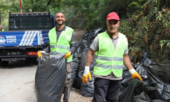 Bursa Büyükşehir Belediyesi'nden 'Temizle, Yeşert, Koru' Seferberliği
