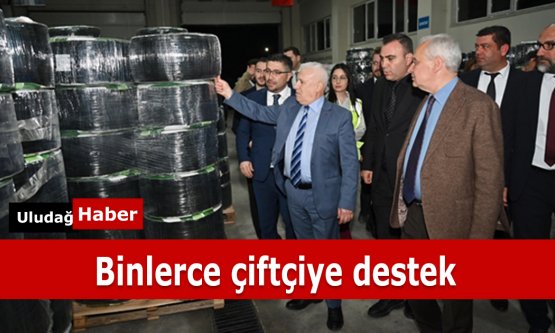 Bursa Büyükşehir Belediyesi'nin Damla Sulama Tesisi, Ödüle Layık Görüldü