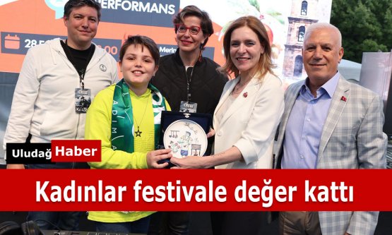 Bursa Gastronomi Festivali'ne Kadın Emeği Damgası: Üreten Kadınlar Sokağı Açıldı