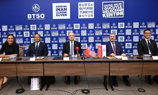 Bursa, Malezya ile Ticari Köprü Kuruyor