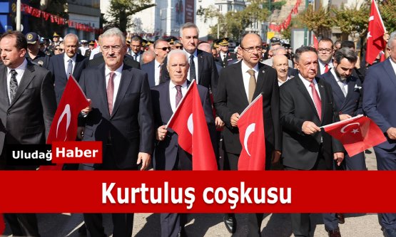 Bursa'nın Kurtuluşunun 103. Yıl Dönümü Coşkuyla Kutlandı