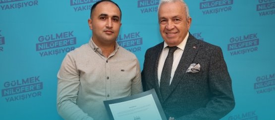 Deprem Kahramanı Ahmet Avcı, Başkan Şadi Özdemir Tarafından Ağırlanıp Tebrik Edildi