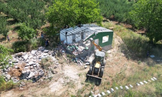 İnegöl Belediyesi, Kaçak Yapıyla Mücadeleyi Sürdürüyor