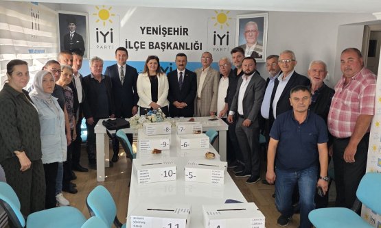 İYİ Parti Yenişehir'de Delege Seçimleri Başarıyla Tamamlandı