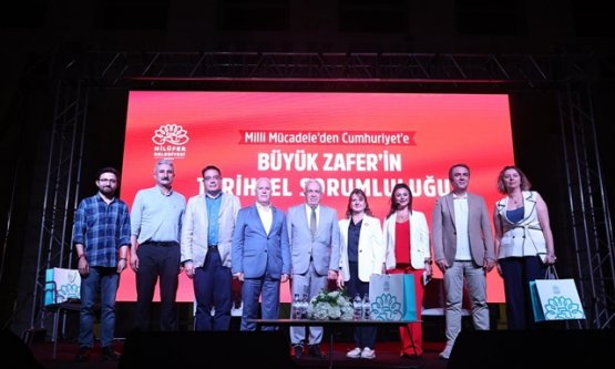 Nilüfer'de 30 Ağustos Anlamlı Bir Söyleşiyle Kutlandı