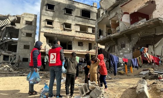 Türk Kızılay, Gazze'deki Hastanelere Destek Oluyor