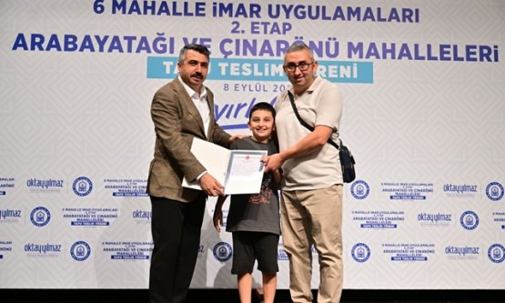 Yıldırım Belediyesi, 4.166 Hak Sahibine Tapularını Dağıttı