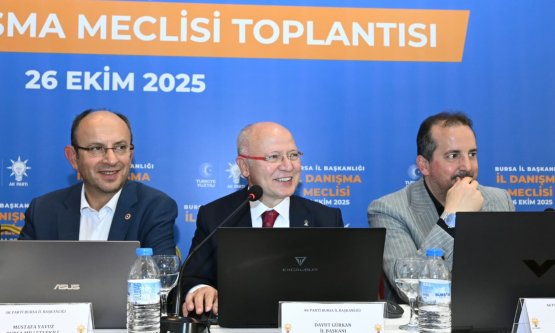 AK Parti Bursa 60. İl Danışma Meclisi Merinos'ta Coşkuyla Toplandı: Gündemde Su Sorunu ve Sosyal Konutlar Var