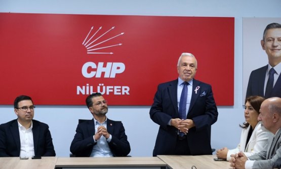 Başkan Şadi Özdemir'den CHP Nilüfer Yönetimine 'Hayırlı Olsun' Ziyareti