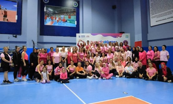 Bursa Büyükşehir Belediyesi'nden Kadınlara Özel Spor Desteği: Zumba ve Pilates Dersleri Başladı