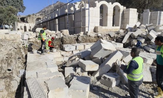 Bursa Büyükşehir'den Hatay'a Vefa: Antakya Ulu Cami'de Beton Dökümüne Başlandı