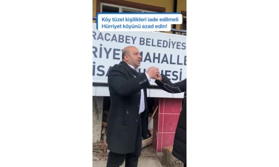 Hürriyet Köyü'nden Sert Çıkış: 'Köyümüz Kimliğimizdir, Satılamaz!'