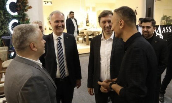 MODEF EXPO İnegöl Mobilya Fuarı'na AK Parti Ziyareti: Sektör Temsilcileriyle İstişareler Yapıldı