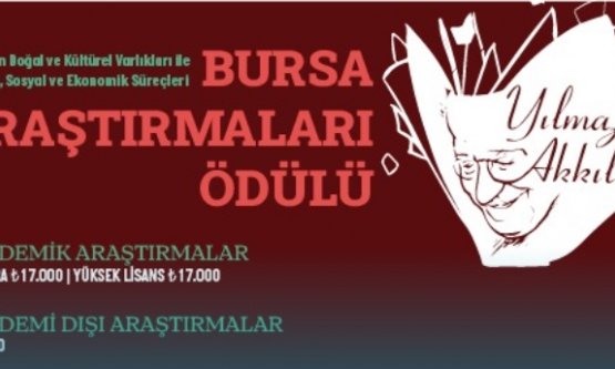 Nilüfer Belediyesi'nden ‘Yılmaz Akkılıç Bursa Araştırmaları Ödülü'ne Başvuru Çağrısı