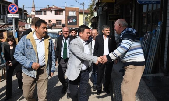 Osmangazi Belediye Başkanı Erkan Aydın'dan Tahtakale'ye Müjde: Köylü Pazarı Eski İhtişamına Kavuşuyor