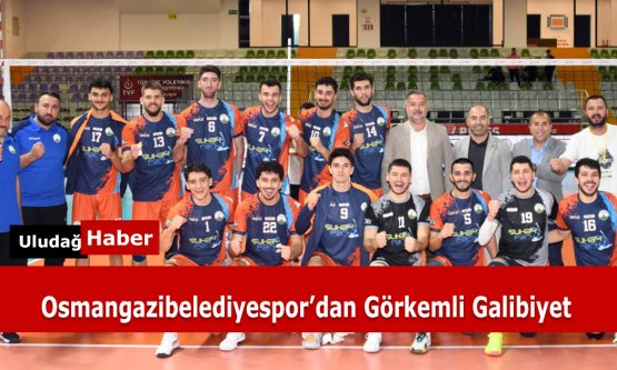 Osmangazi Belediyespor Voleybolda İlk Galibiyetini Aldı: Ziraat Bankkart 2'yi 3-1 Mağlup Etti