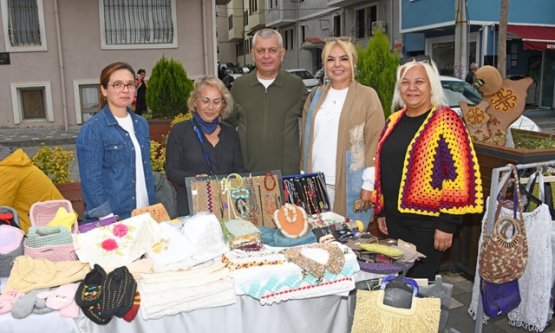Osmangazi'de Kadın Girişimciler Sokağı Yeniden Hayat Buldu: Üretimin Kalbi Kavaklı'da Attı