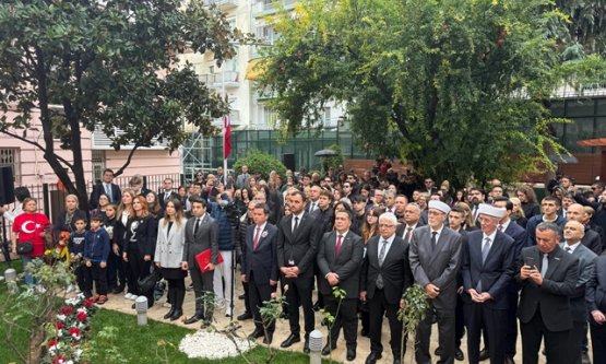 Başkan Erkan Aydın, Ata'sının Doğduğu Evde: Selanik'te 10 Kasım Törenine Katılım