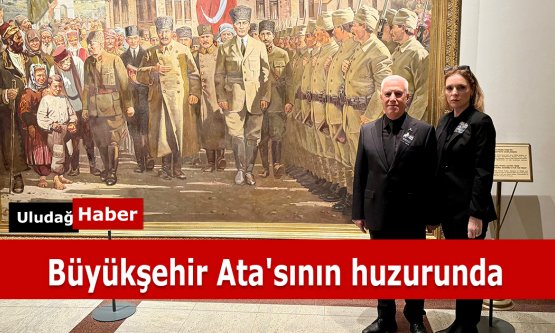 Başkan Mustafa Bozbey ve Bursa Büyükşehir Bürokratları Anıtkabir'de: Ata'ya Saygı Ziyareti