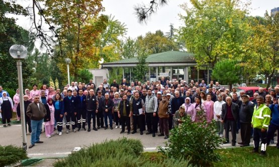 Bursa Büyükşehir Belediyesi Huzurevinde Deprem ve Tahliye Tatbikatı Gerçekleştirdi