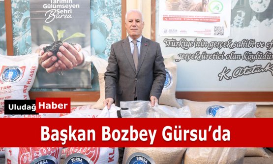 Bursa Büyükşehir'den Kırsal Kalkınmaya Dev Destek: Küçükbaş Hayvan Yetiştiricilerine 8.000 TL Destek Ödemesi