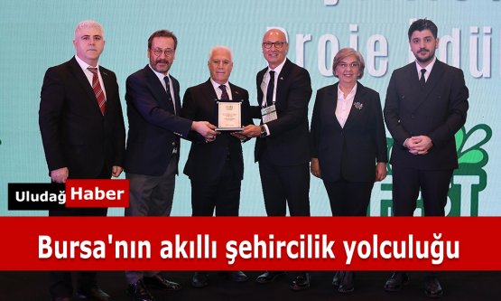 Bursa Büyükşehir'e Yeni Ödül: 'Entegre Çevre Haritaları' Projesiyle Akıllı Şehir Başarısı