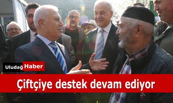 Bursa Büyükşehir'den 400 Çiftçiye %100 Hibeli Tohumluk Buğday Desteği: Kırsal Kalkınma Hız Kesmiyor