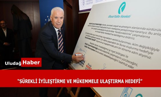 BUSKİ'den Kurumsal Dönüşümde Yeni Eşik: KalDer İle Kalite ve Sürdürülebilirlik Bildirgesi İmzalandı