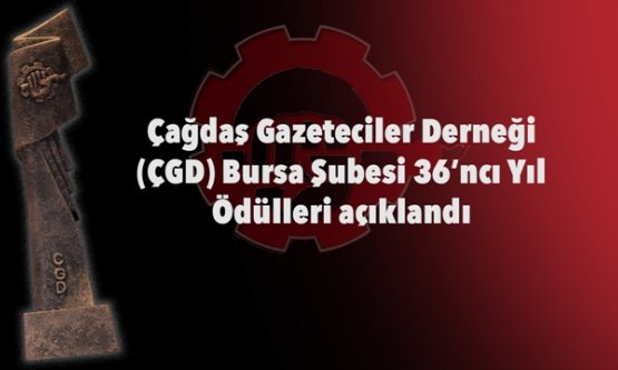ÇGD Bursa Ödülleri Sahiplerini Buldu: Merdan Yanardağ ve TELE1'e 'Basın Dayanışma Ödülü'
