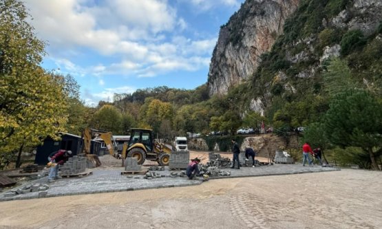 İnegöl Belediyesi'nden Oylat Mağarası Çevresine Turizm Odaklı Çevre Düzenlemesi