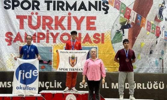 İnegöl Belediyespor Tırmanış Takımından Büyük Başarı: İki Türkiye Derecesi ve Milli Takım Daveti
