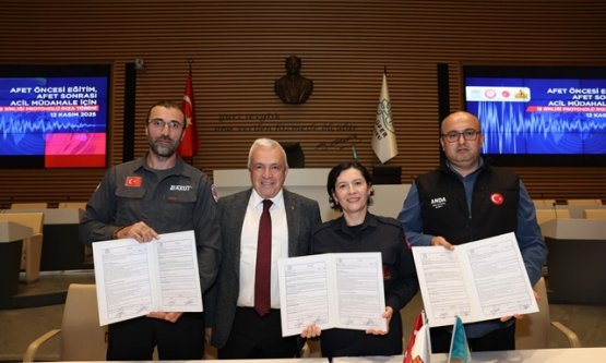 Nilüfer Belediyesi'nden Afetlere Karşı Güçlü İş Birliği: Gönüllü Kuruluşlarla Protokol İmzalandı