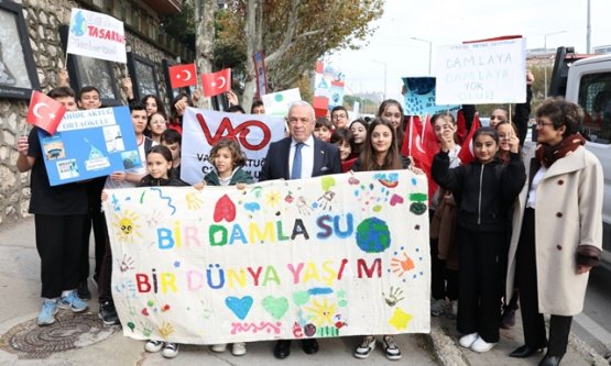 Nilüfer'de Dünya Çocuk Hakları Günü: Temamız 'Su İsrafı'