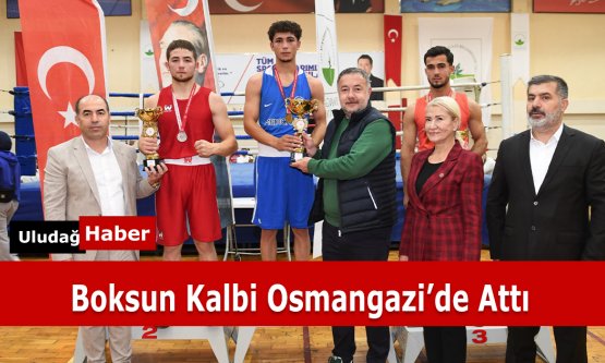 Osmangazi Belediyesi'nden Cumhuriyet Coşkusu: Marmara Bölgesi Boks Turnuvası'nda 350 Sporcu Ringdeydi