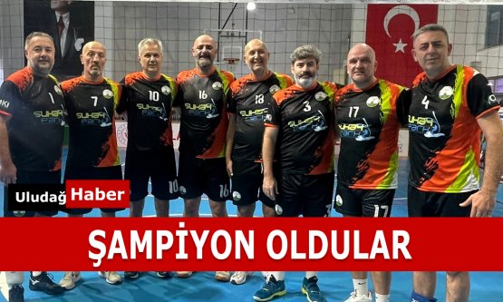 Osmangazi Belediyespor Veteran Voleybol Takımı'ndan Muğla'da Şampiyonluk Zaferi!