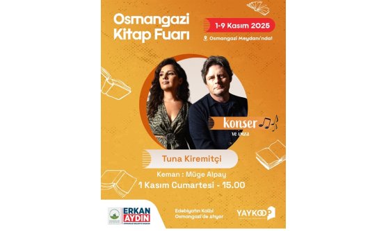 Osmangazi'de İlk Kez Büyük Kitap Fuarı Heyecanı: Edebiyatın Kalbi Osmangazi Meydanı'nda Atacak