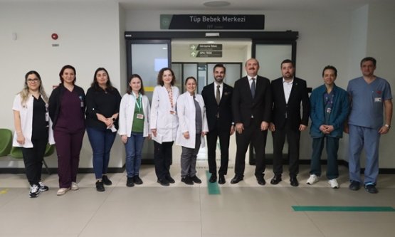 Bursa Şehir Hastanesi Tüp Bebek Merkezi'nde İlk Doğum Başarısı: 1 Yılda 242 Çifte Tüp Bebek Tedavisi