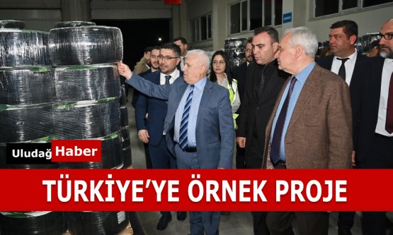 Bursa'da Tarımda Yeşil Dönüşüm: Atık Plastikler Çiftçiye Damla Sulama Borusu Oluyor!