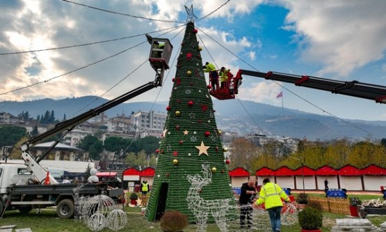 Bursa'da Yeni Yıl Coşkusu Başlıyor: Millet Bahçesi'nde 19 Gün Sürecek Festival