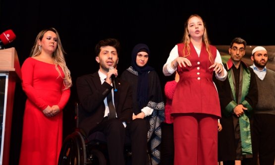 Osmangazi Belediyesi'nden Örnek Proje: Engelli Bireylerden 'Miras Değil Mübarek' Tiyatro Oyunu