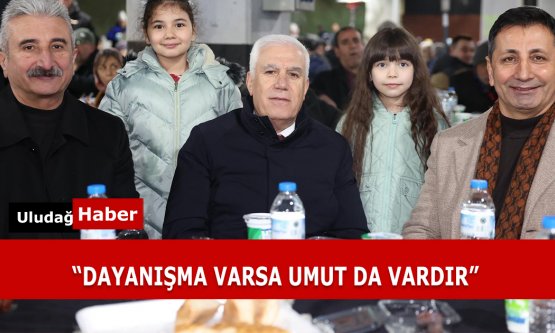 Bursa Büyükşehir Kestel'de Gönül Sofraları Kurdu: 'Eşit ve Adil Bir Kent İnşa Ediyoruz'