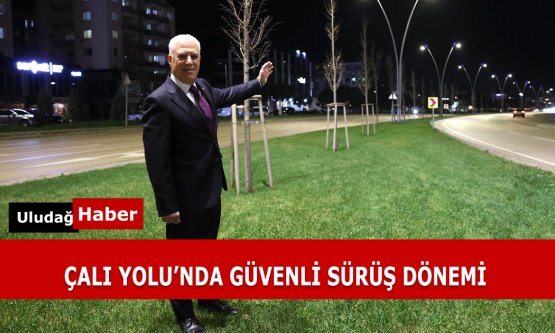 Bursa Çalı Yolu'nda Karanlık Dönem Bitti: Güvenli ve Modern Aydınlatma Atağı